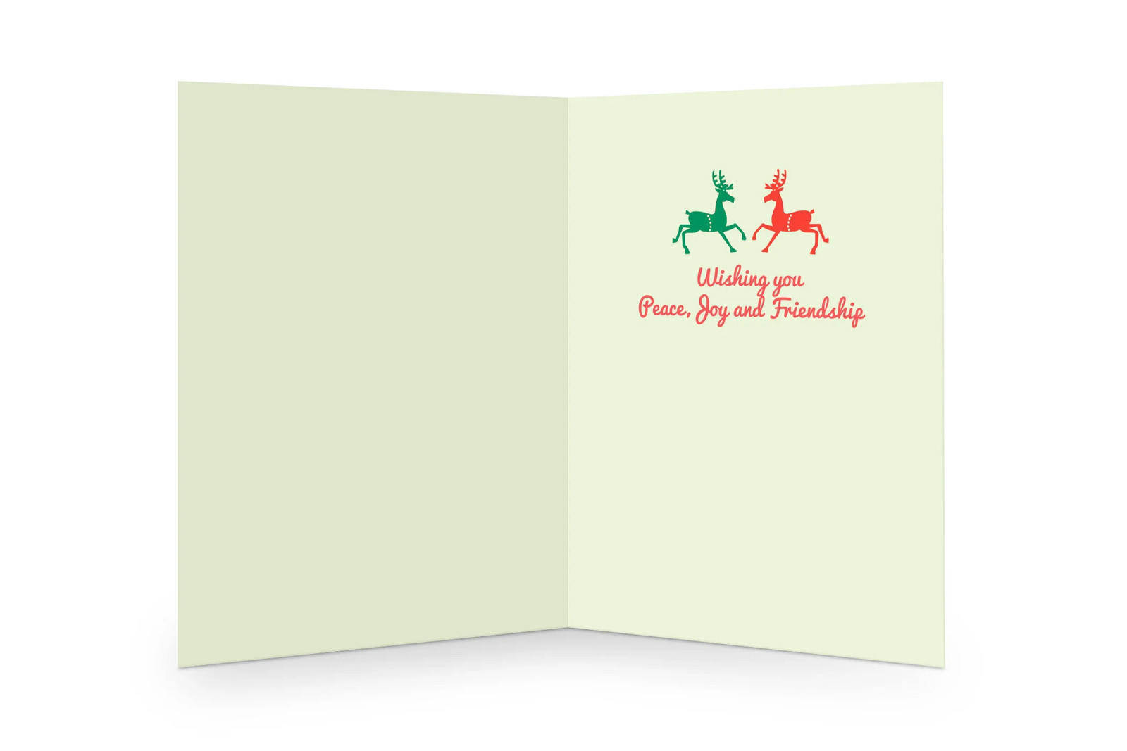 Reindeer Seasons Greetings – 12 Cute Christmas Cards & Envelopes – 18038