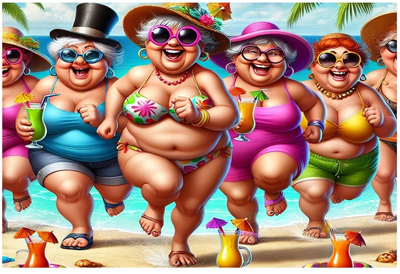 6 Tropical Drink Invitation Cards Notecards Blank Greeting Envelopes 4×6 Party