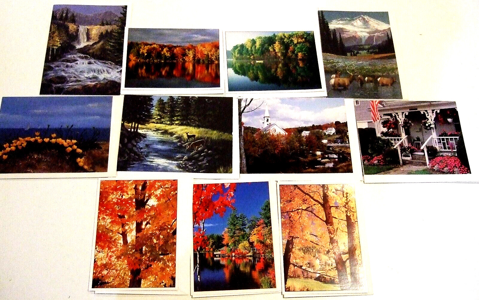 Lot of 13 Blank Landscape Greeting Cards – NEW (II)