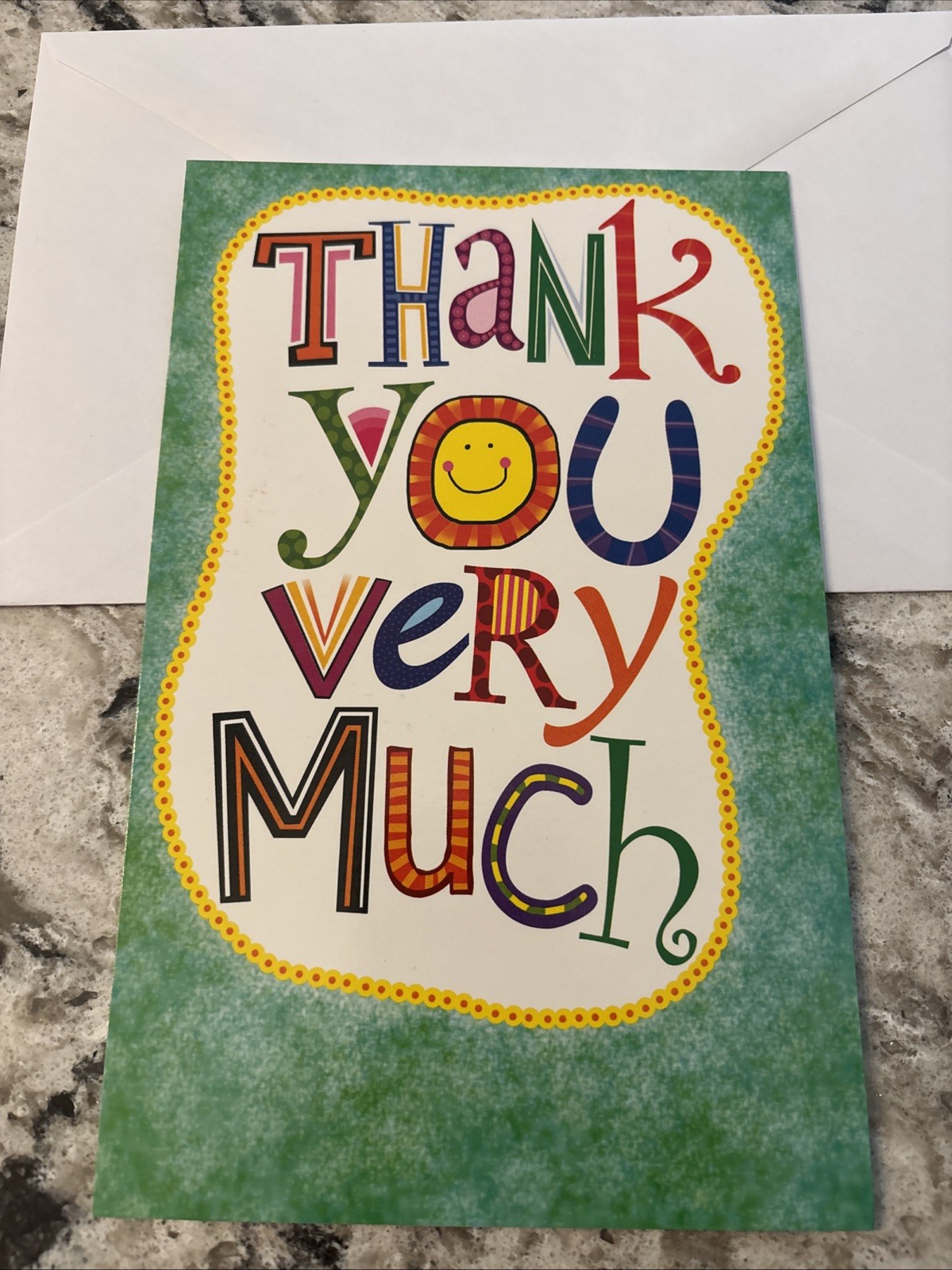 Thank You – Very Much You Are Appreciated 5”x7.75″ Stockwell Greeting Card