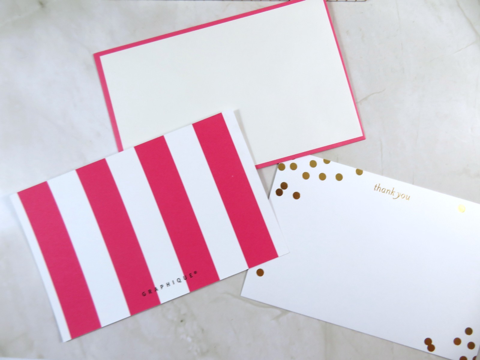 Graphique De France 49 Blank Note Cards 24 Thank You 25 Just A Note 49 Envelopes