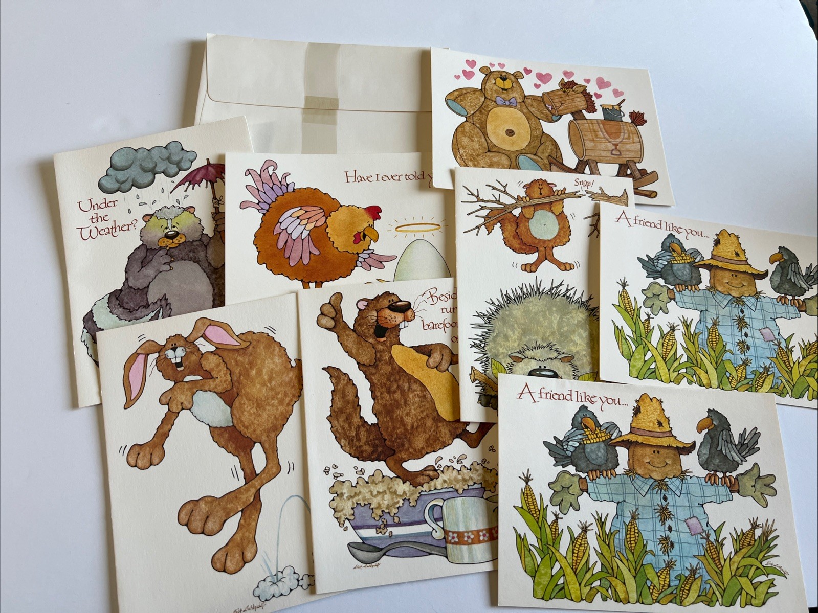 CURRENT Inc Contemporary Quips Humorous Greeting Cards Various 8 in box