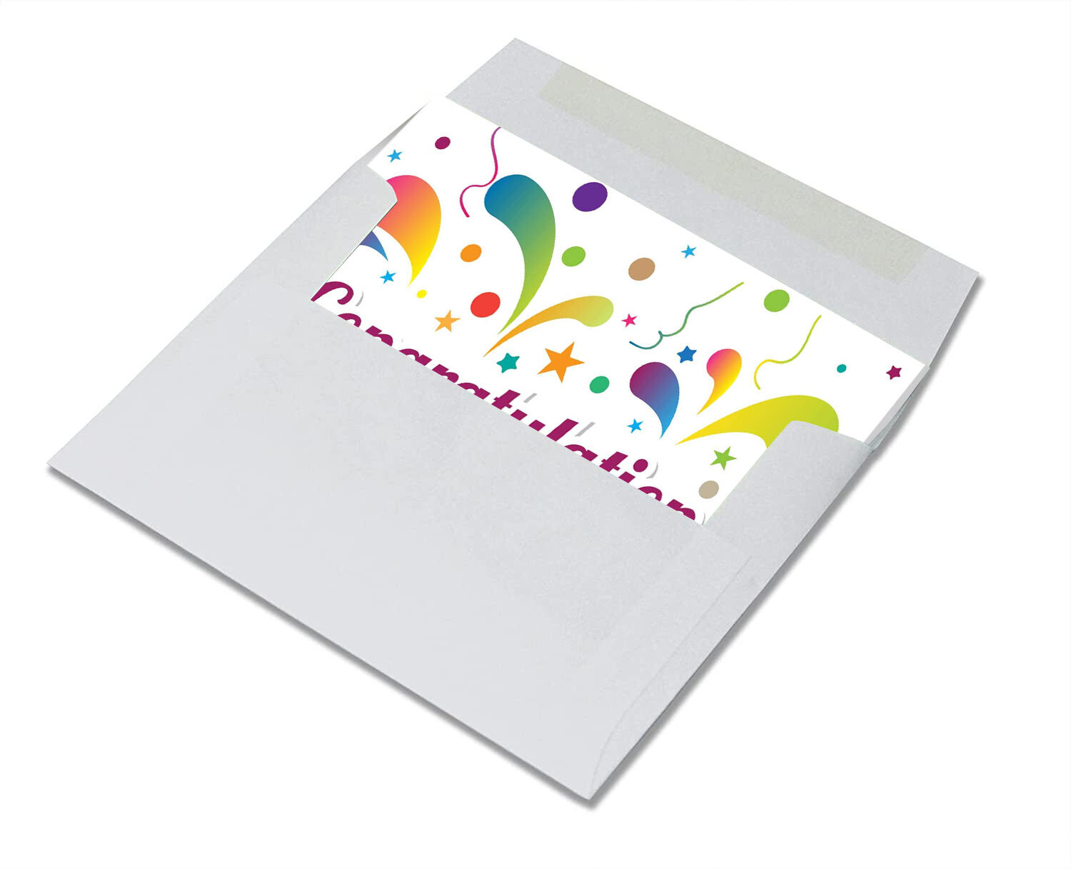 Congratulations Greeting Cards-Blank Inside-5.5″x4.25″-12 or 24 Packs