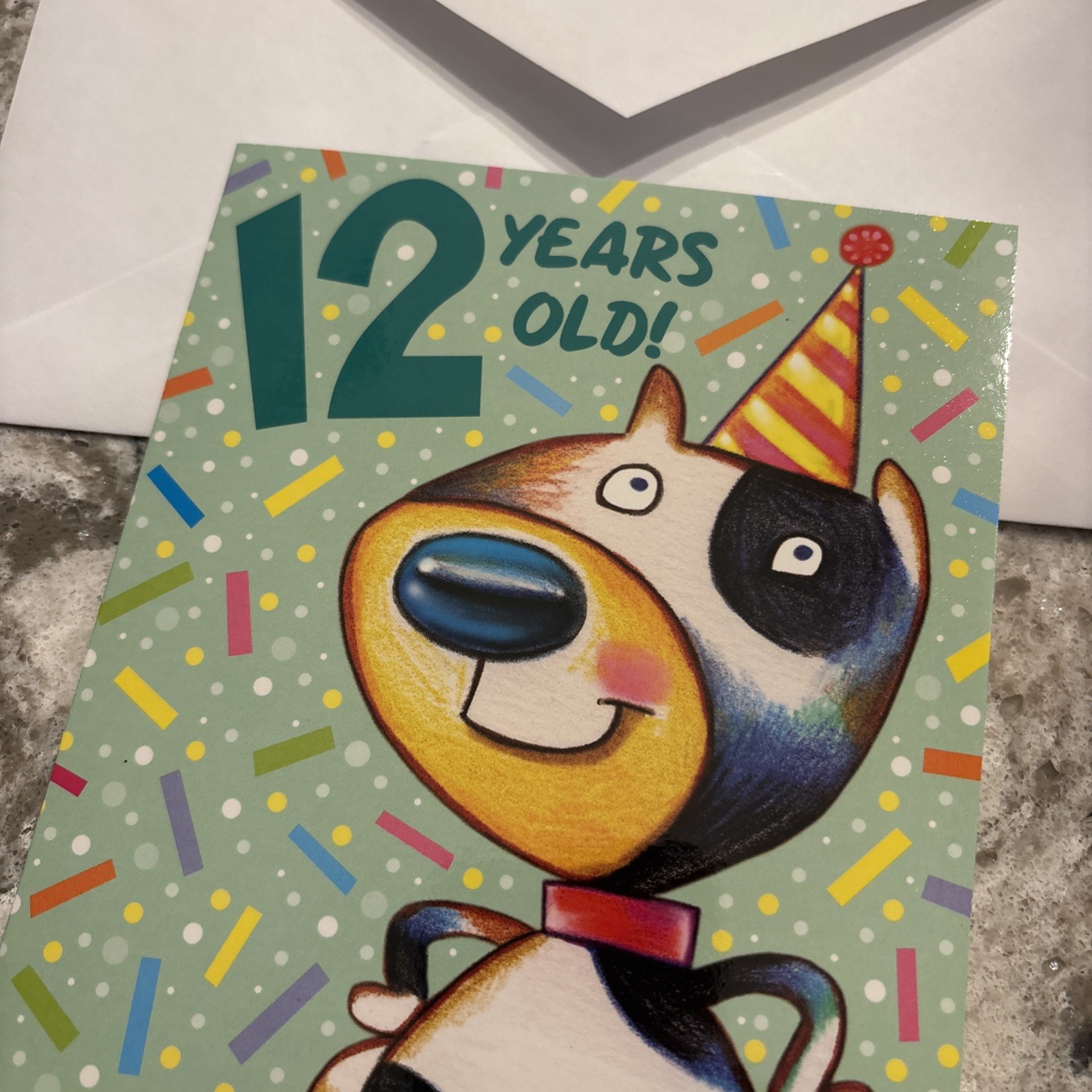 Birthday Your 12 Years Old Going To Be Awesome 5”x7.75” Stockwell Greeting Card