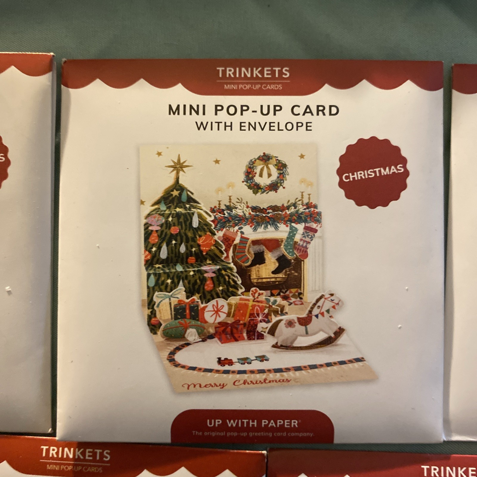 Pop Up Greeting Christmas Cards 7 Different scenes