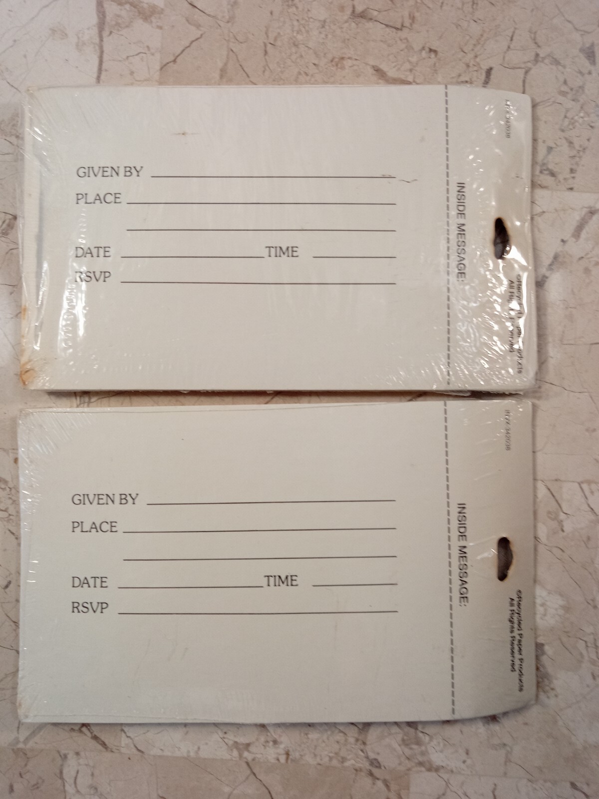 Vtg Sandra Boynton Merry Christmas 16 Party Invitations Recycled Paper 1980s – B
