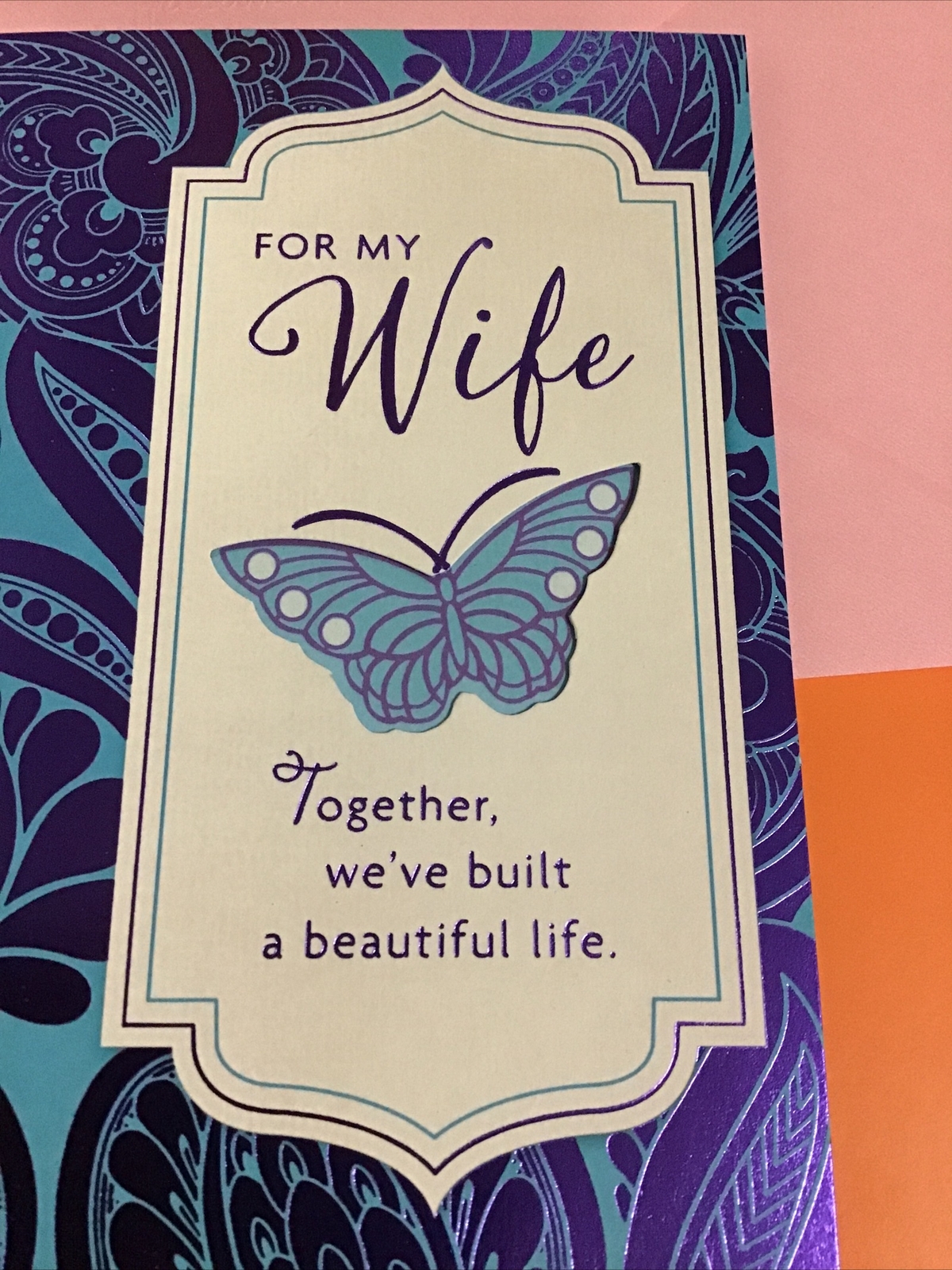 Mother’s Day For My Wife WITH TRACKING My Love 5.5”x 8” Hallmark Greeting Card