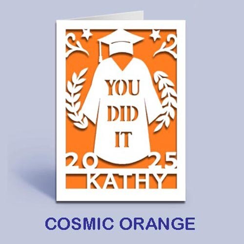 Personalized Class of 2025 Graduation Cards – Papercut Greeting Cards (#25207)