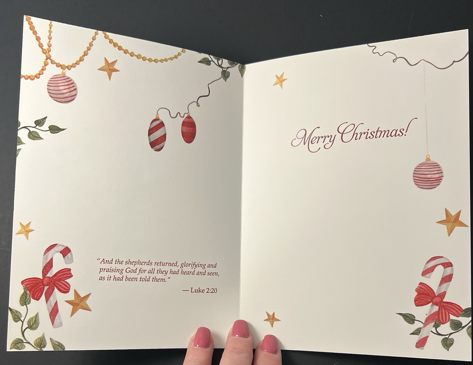 Festive Warm Hearts & Happy Moments CHRISTMAS Card w/Env/Gift Tag/Seal/Stamp BN