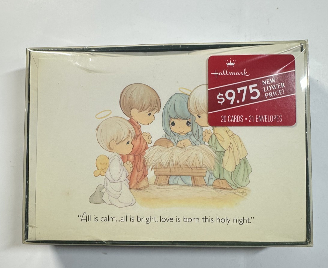 Hallmark Vintage Christmas Cards Set of 20 Holiday Greeting Cards NIB