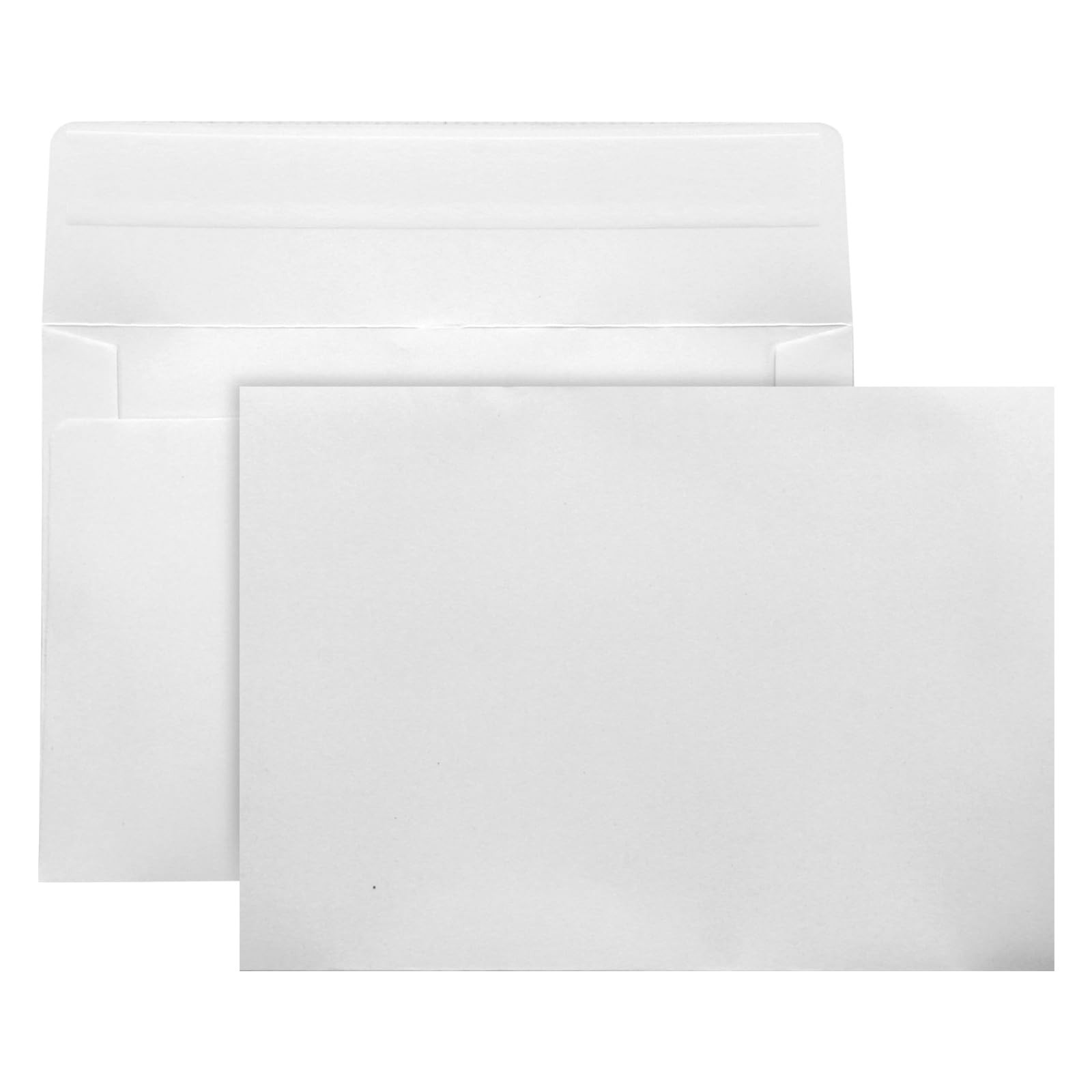 50 Pack White A4 Envelopes – 4×6 Envelopes for Invitations – Printable, Self-…