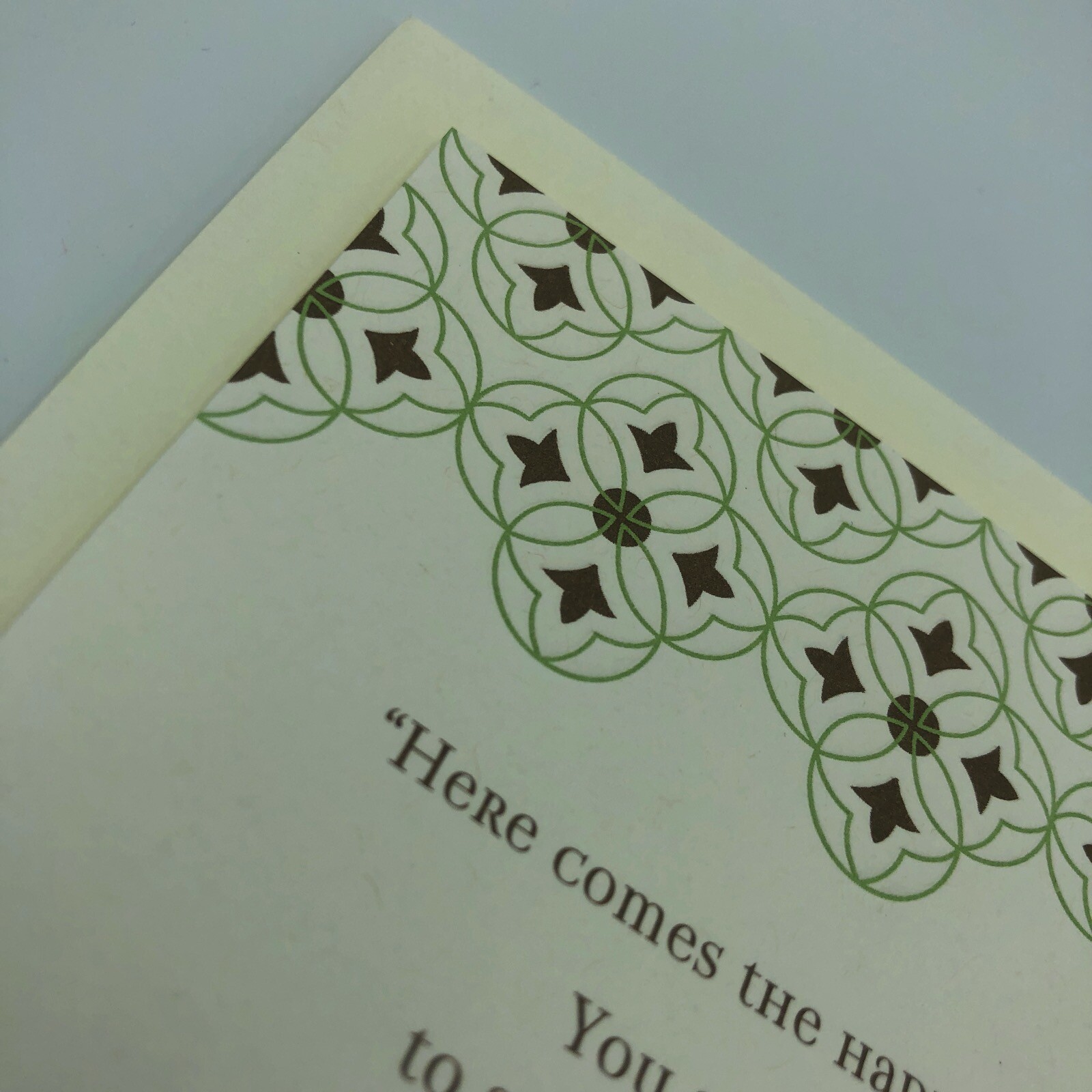 Hallmark Invitation Kit All Occasions Pack of 10 Invitations Brown and Green
