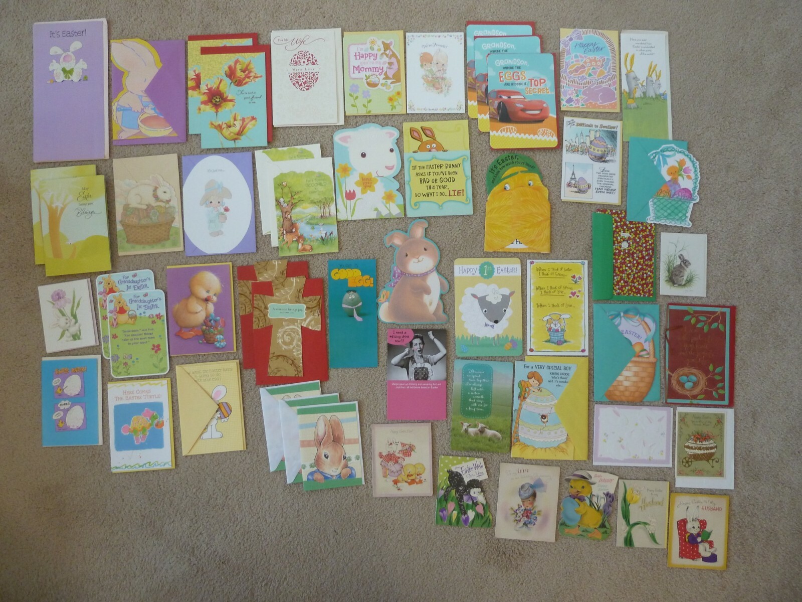 NEW Unused EASTER and or St. Patrick’s Day Greeting Card ***YOU CHOOSE Hallmark