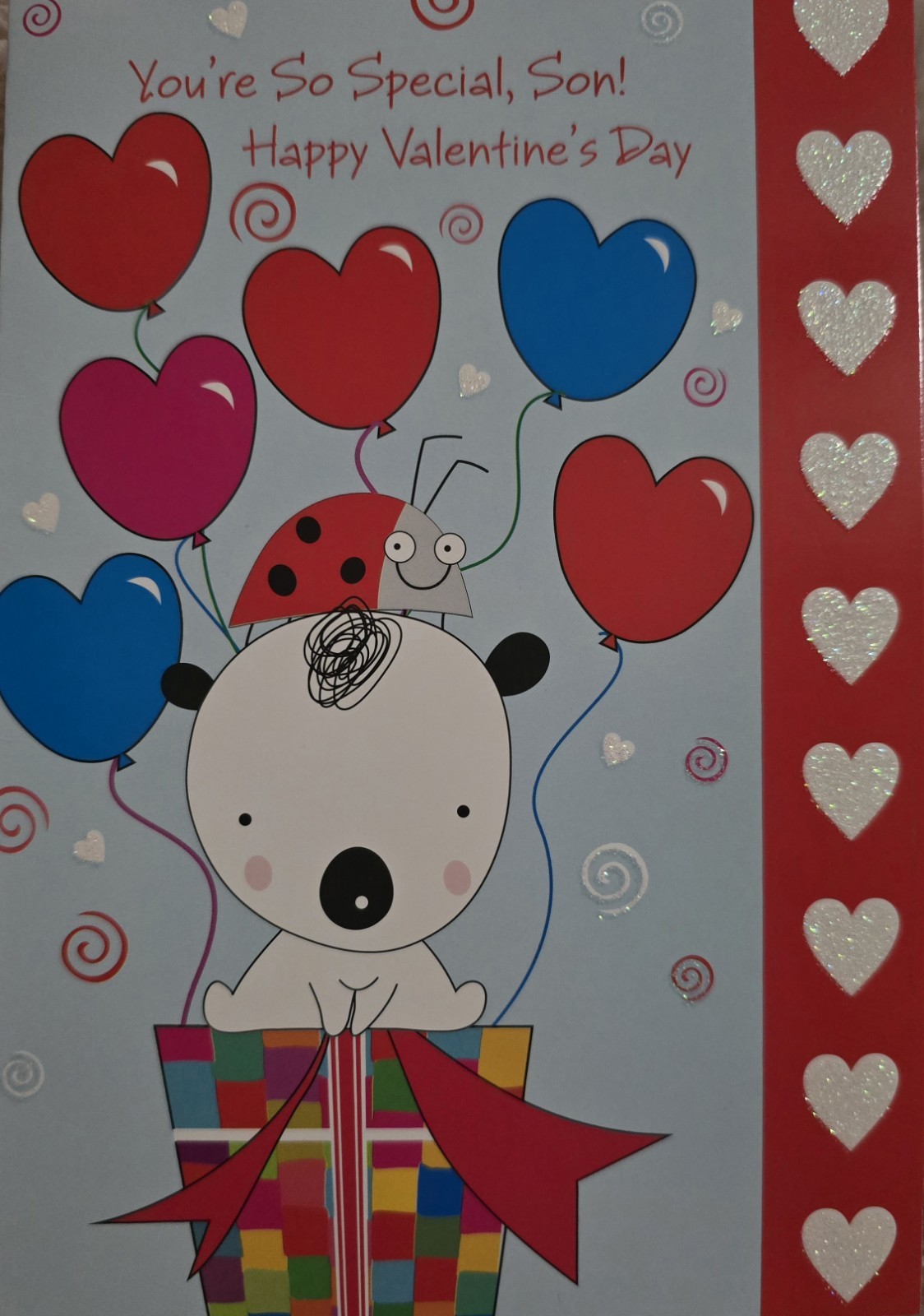 Valentine’s Day Card For Son – FREE SHIPPING V18