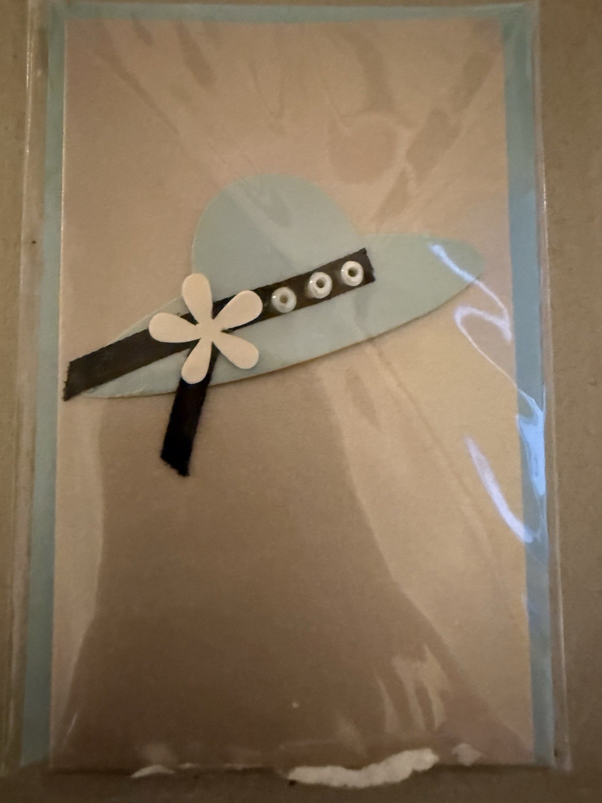 Party Hat -Gift Card – BLANK INSIDE – 2″ x 4″