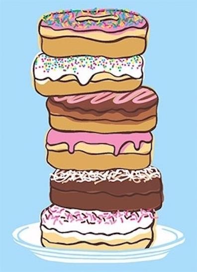 “Birthdays are like donuts – never admit how many you’ve had!” FUNNY AVANTI CARD