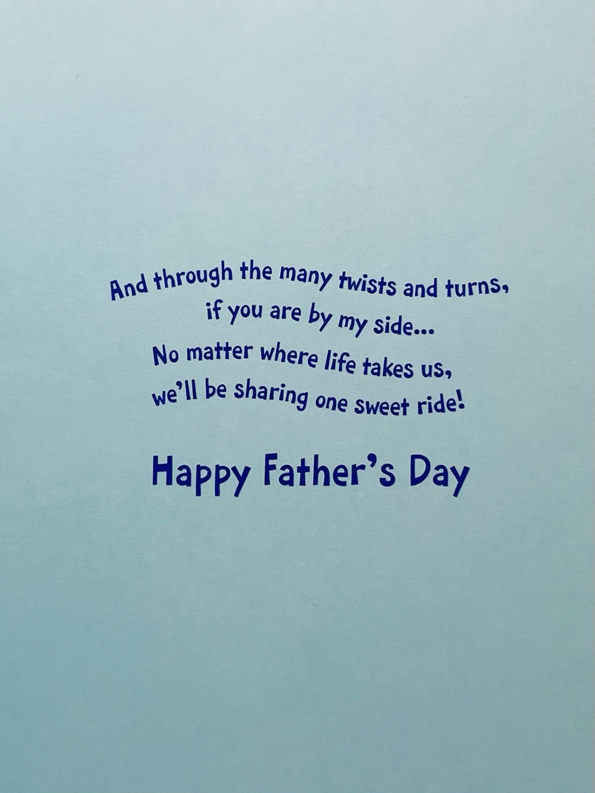 Father’s Day Card For Husband/Partner Funny Love Roller Coaster Hallmark Card