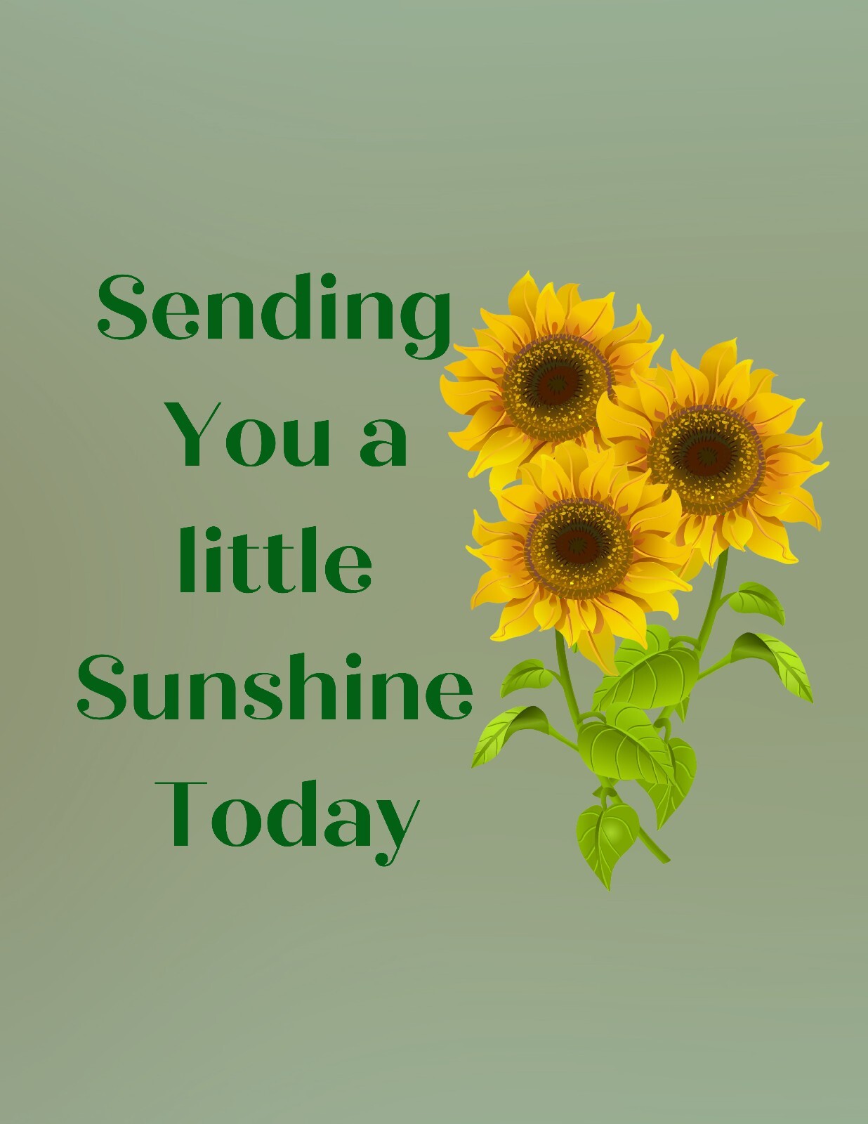 Sending Some Sunshine