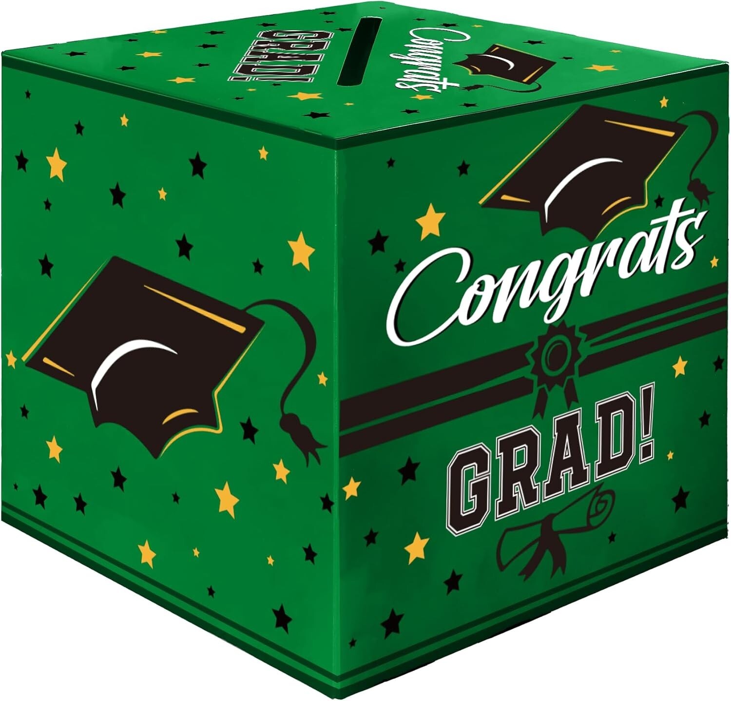 Graduation Decorations Class of 2025 Party SuppliesGreen Graduation Card Box …