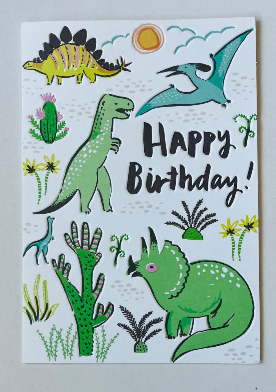 Happy Birthday Cards with Animals-YOU CHOOSE Dinosaur, Manatee, Squirrel, or Dog