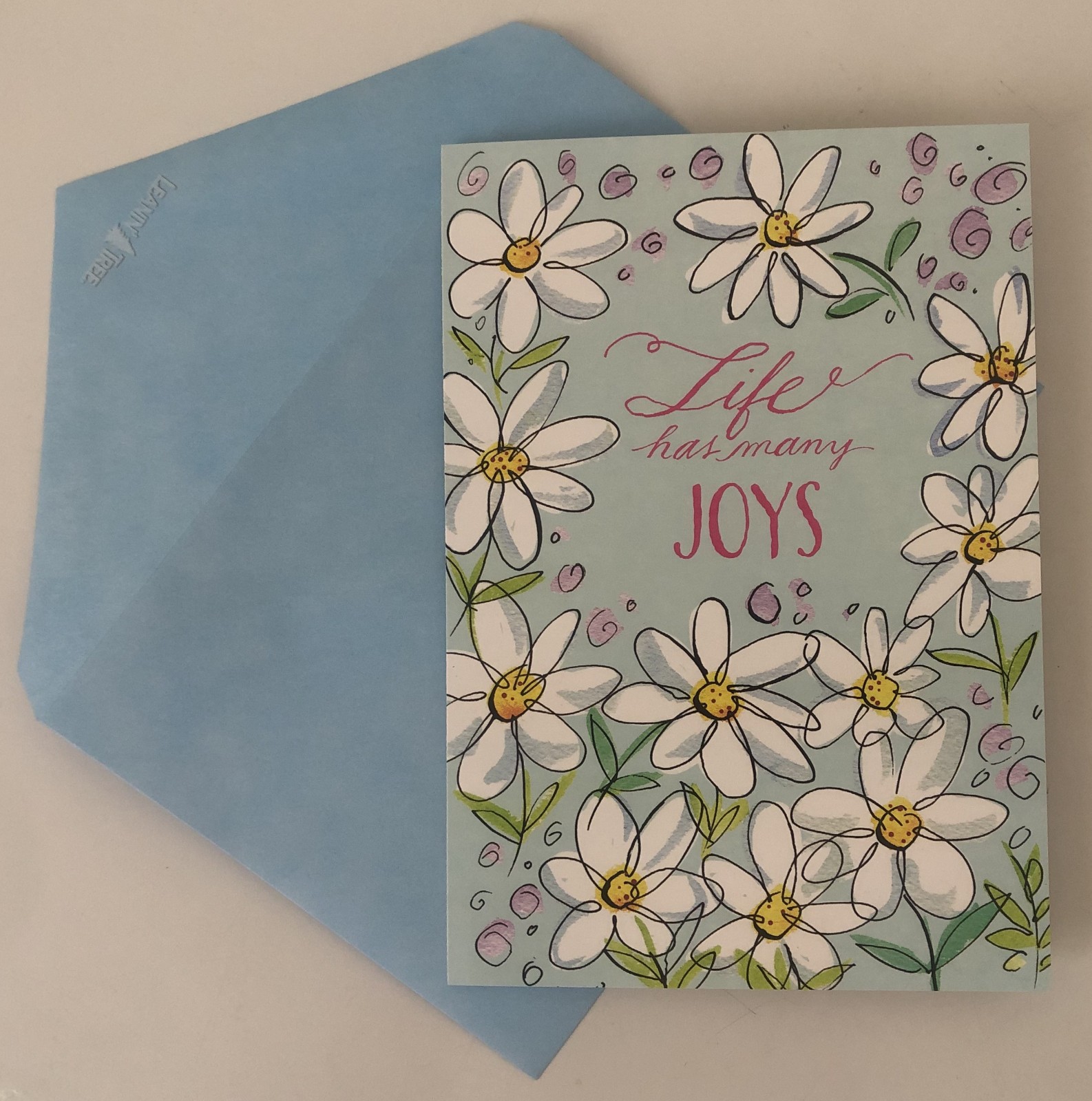 20 Leanin Tree Greeting Box Cards Set KIND WORDS HAPPY THOUGHTS,Butterfly Flower