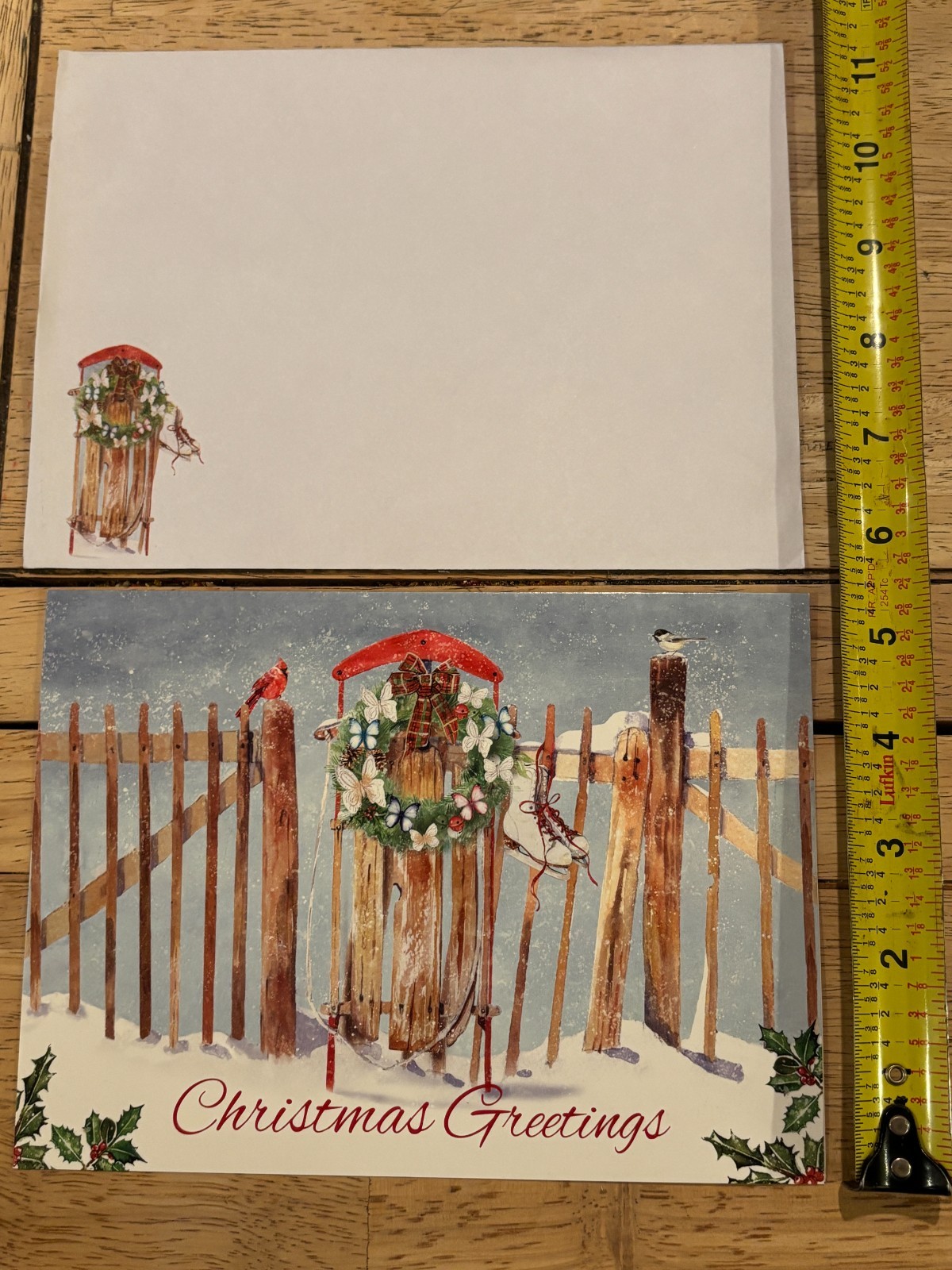 Christmas Holiday Greeting Cards w/Envelopes – Assorted Group II – Lot of 27