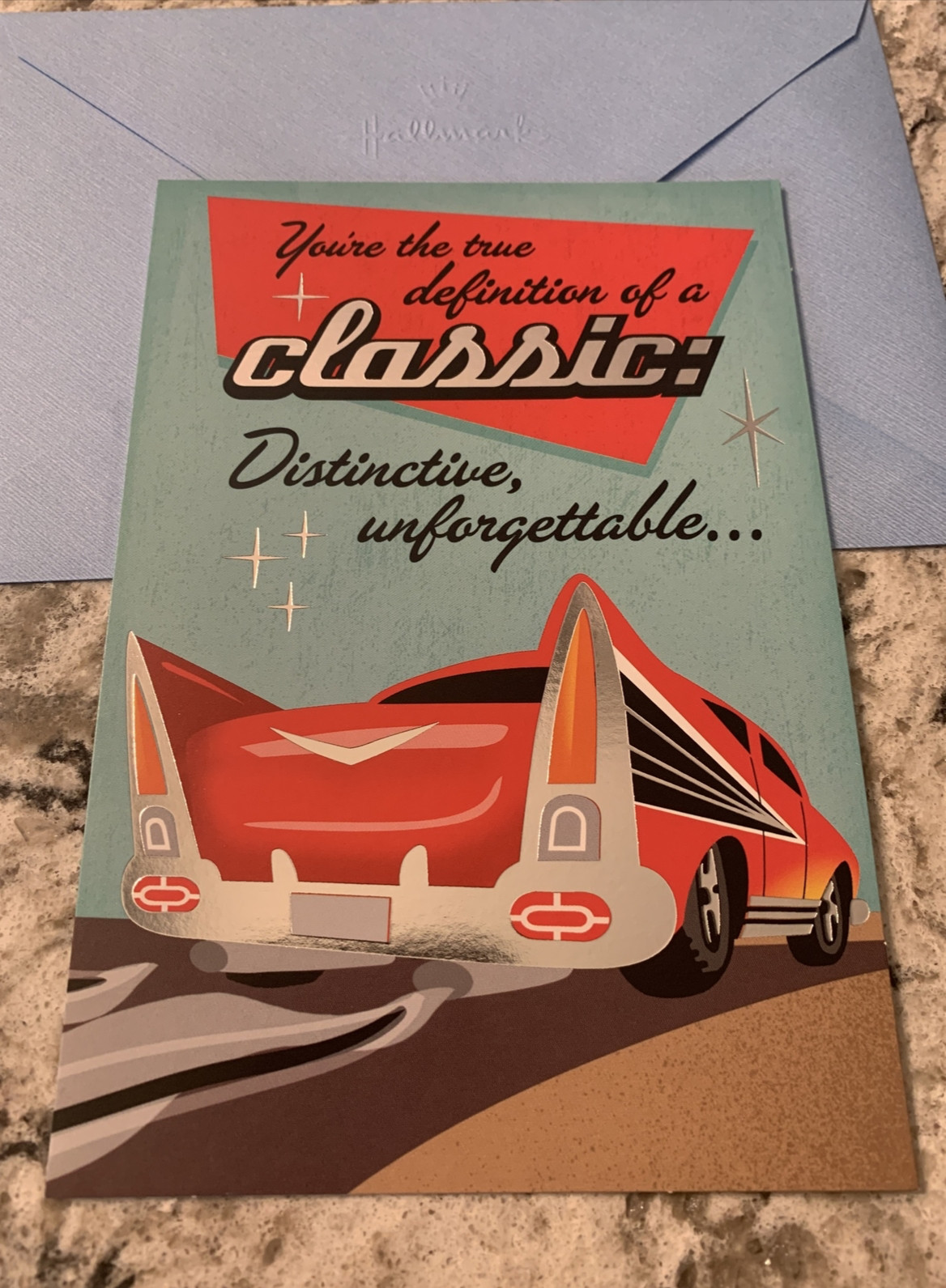 Father’s Day Classic Dad Husband Stepfather Uncle 5”x7” Hallmark Greeting Card