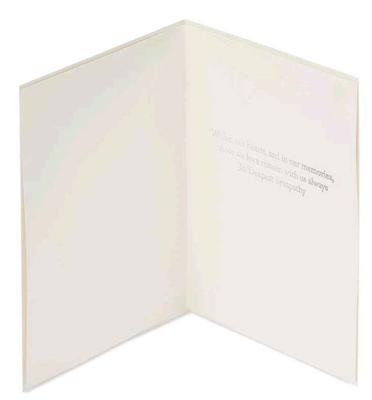 Papyrus Sympathy Card “In Deepest Sympathy”