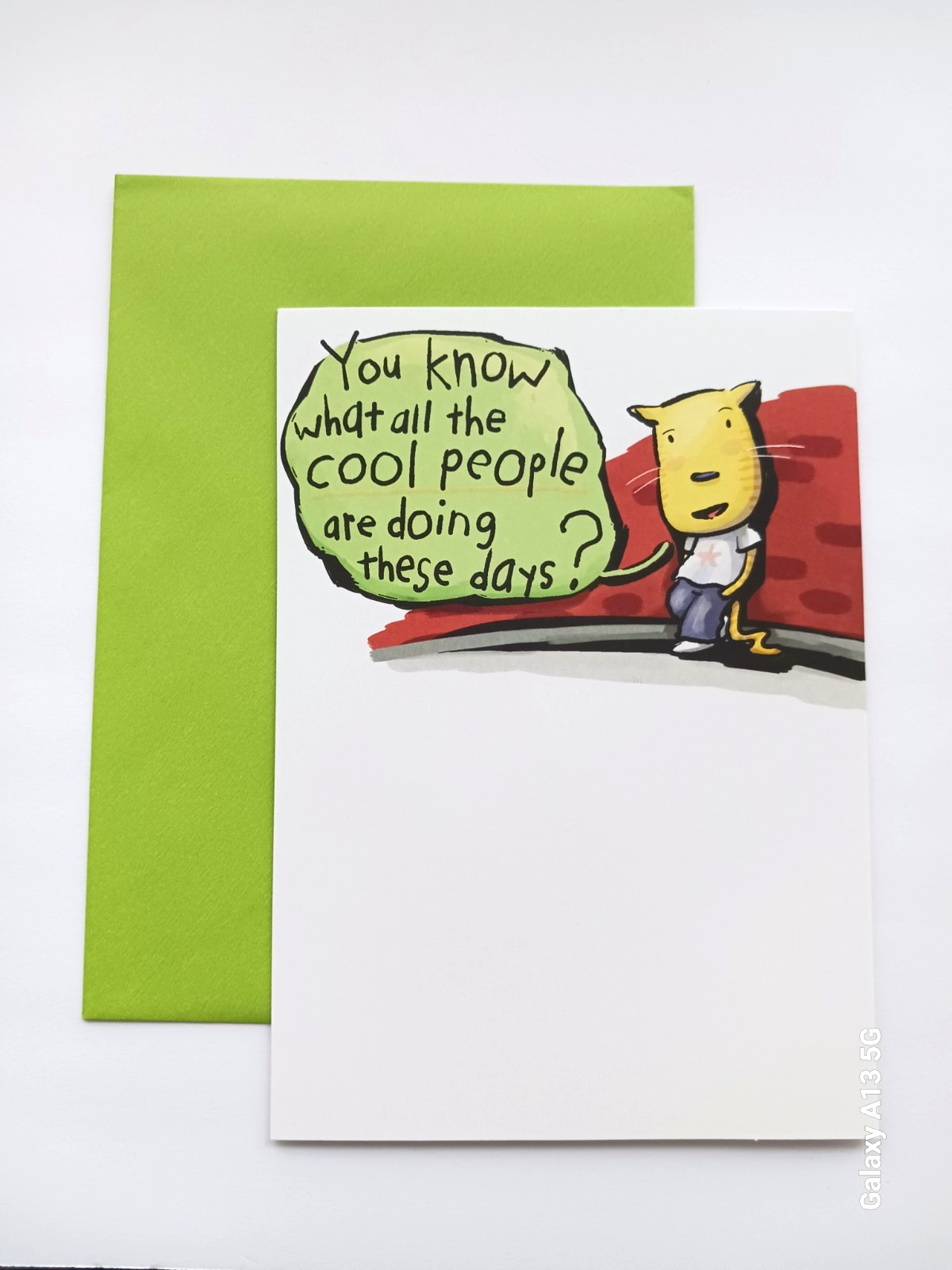 Funny Happy Belated Birthday Card – Cool People are Sending Birthday Cards Late