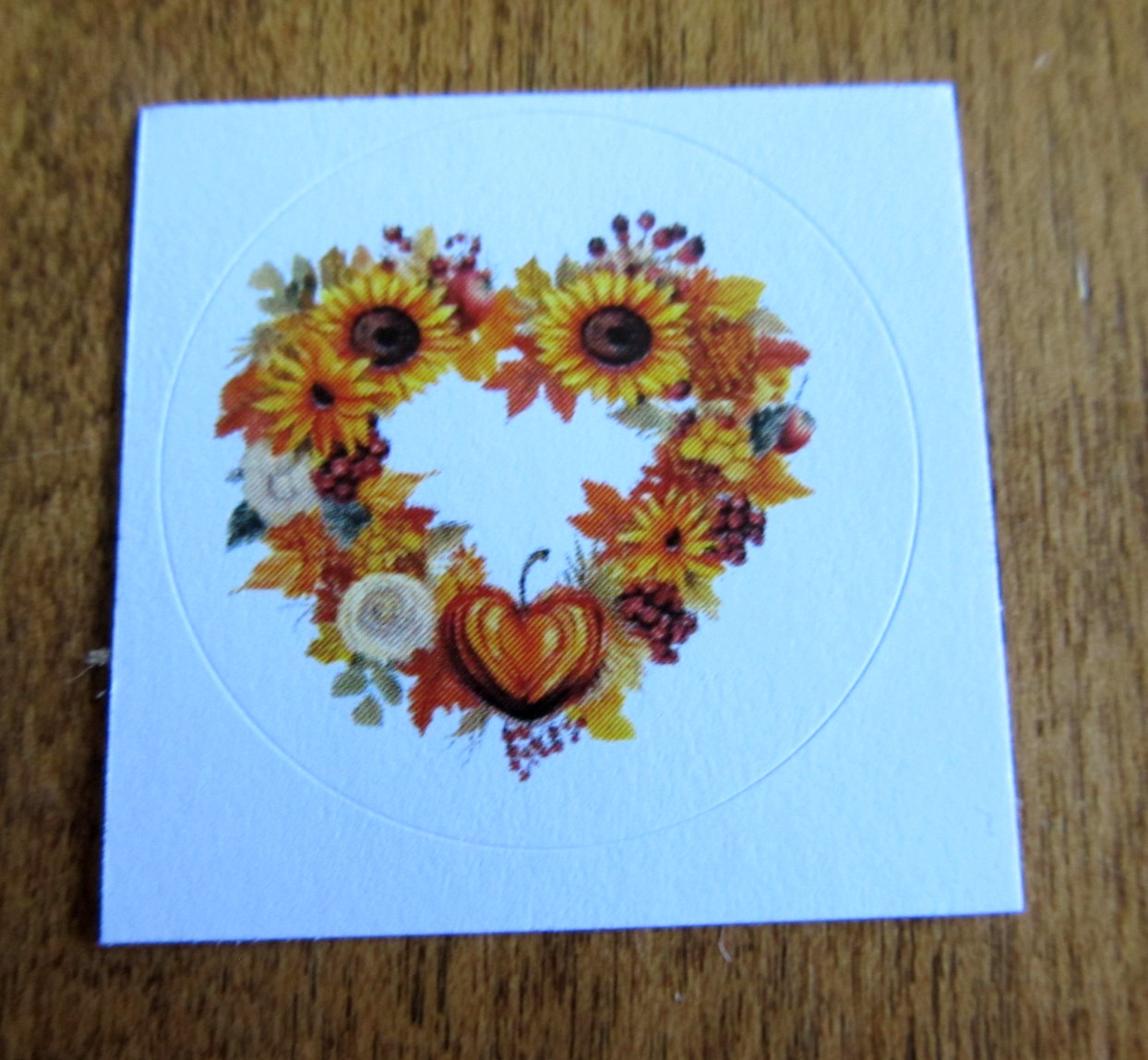 Handmade Birthday Greeting Card, Env. & Seal -Dimensional Sunflowers & Butterfly
