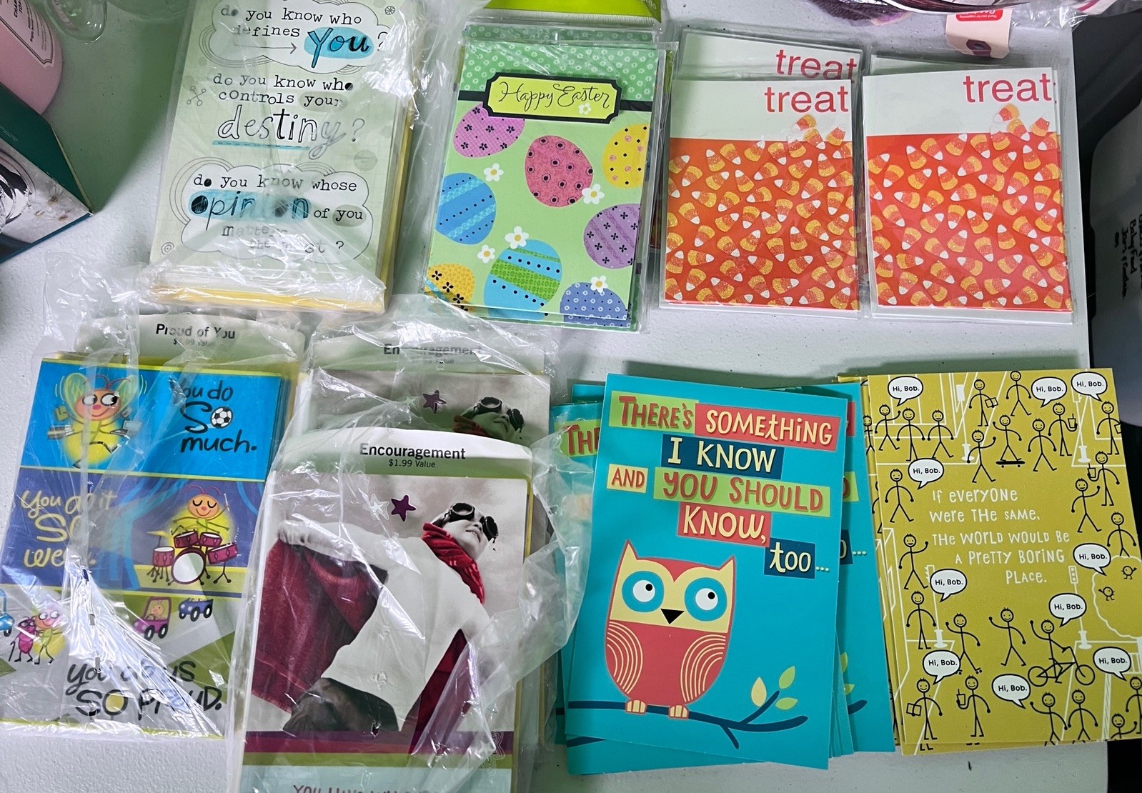 Hallmark Greeting Cards & Envelopes Lot 75 Cards Encouragement Proud Of You More