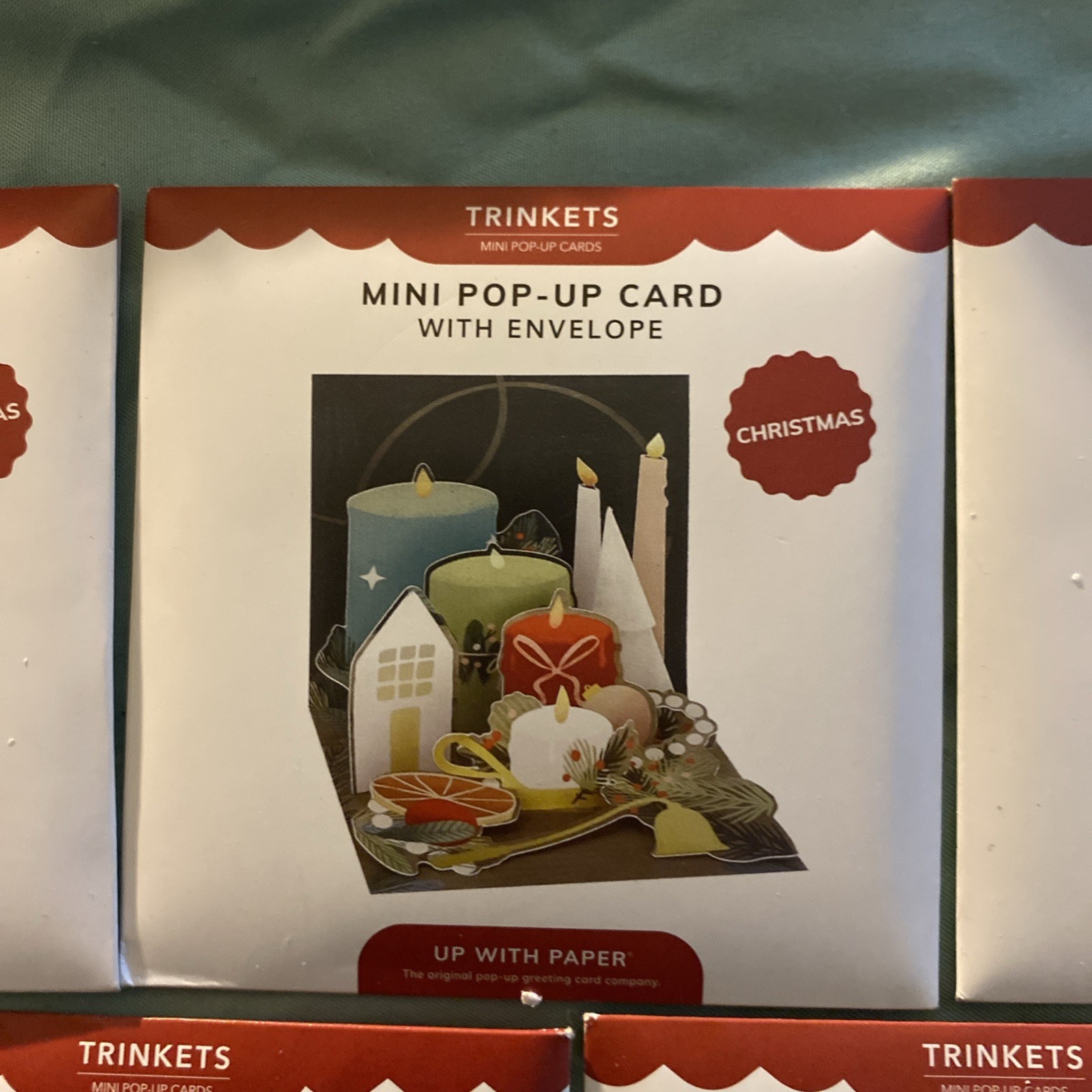 Pop Up Greeting Christmas Cards 7 Different scenes