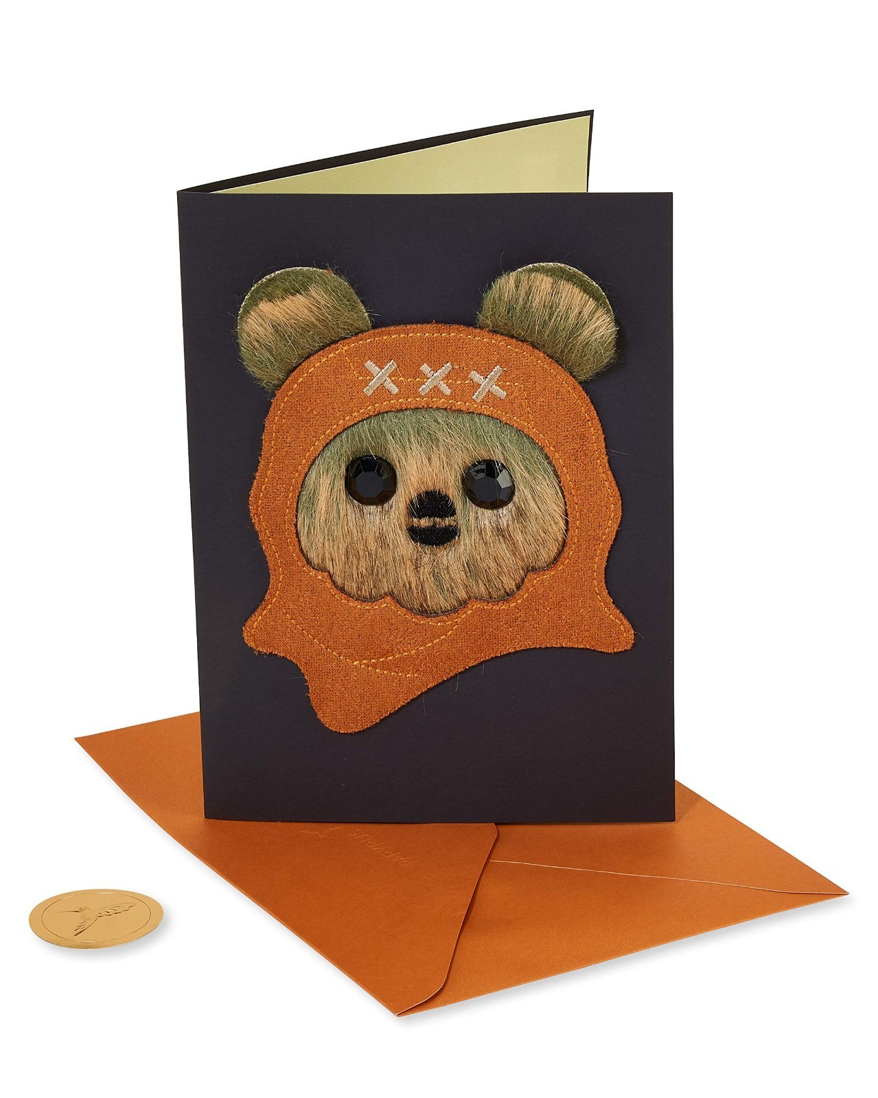 Papyrus Star Wars Birthday Card 3D Ewok