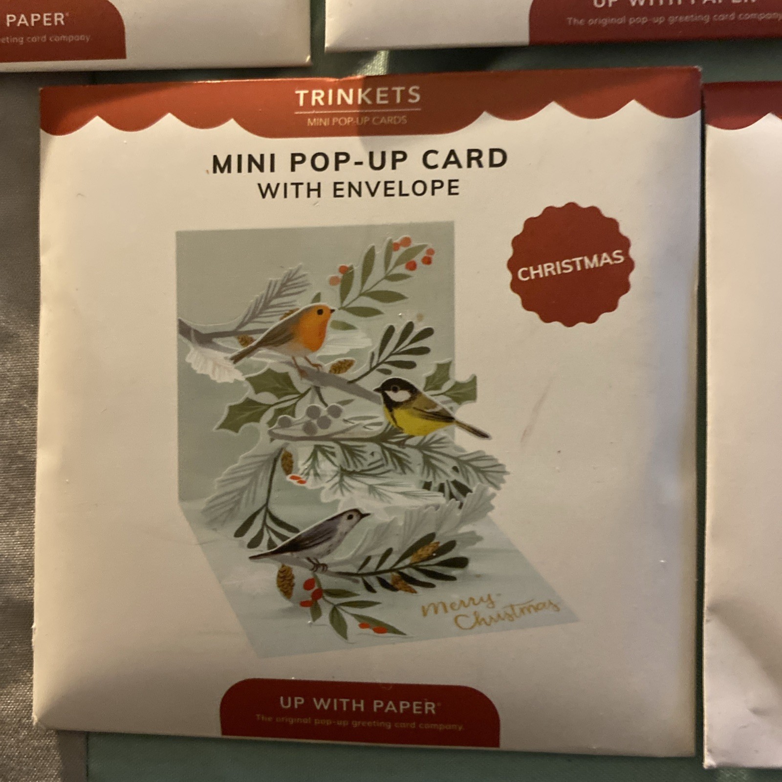 Pop Up Greeting Christmas Cards 7 Different scenes