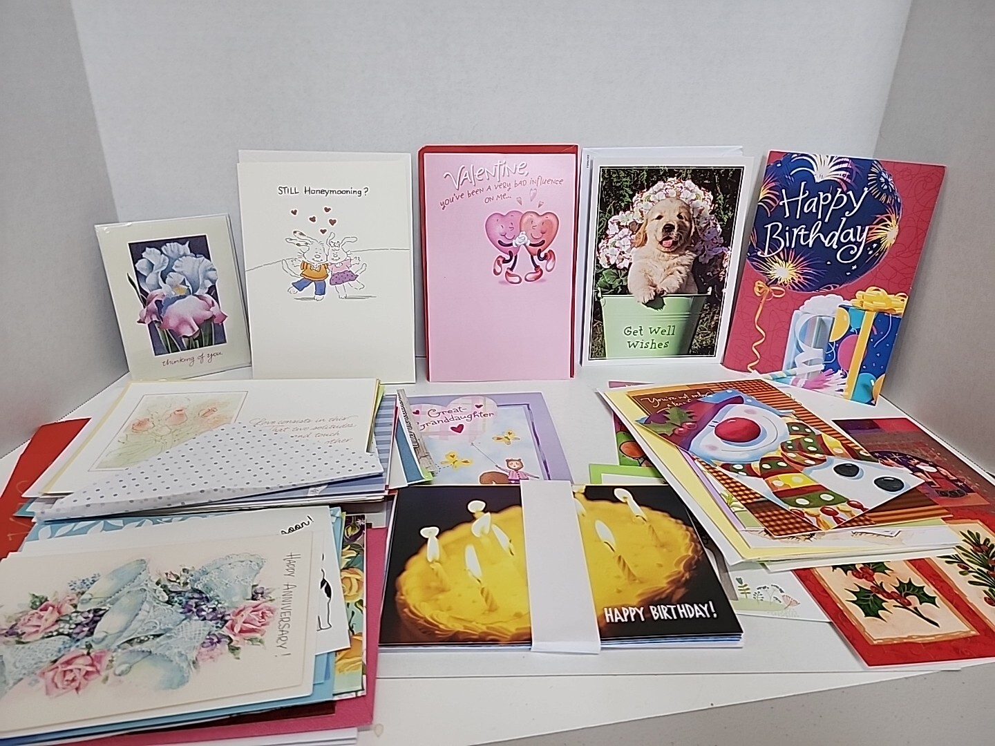 Greeting Card Lot Of Cards Mixed Occasions Envelopes