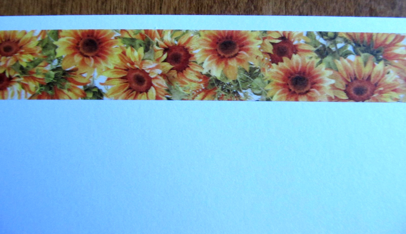 Handmade Birthday Greeting Card, Env. & Seal -Dimensional Sunflowers & Butterfly