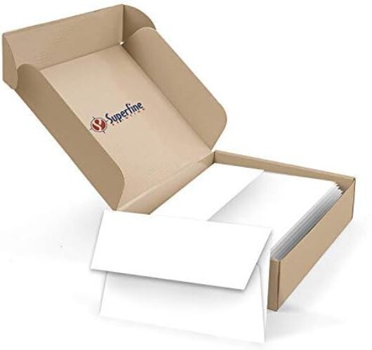 A2 White Invitation Envelopes 4 3/8″ x 5 3/4″ Fits 4.25 x 5.5 Inch Invitation…