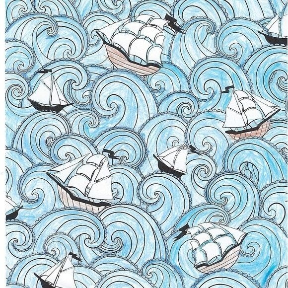 Unique Custom Printed “Thank You” Cards, Ocean