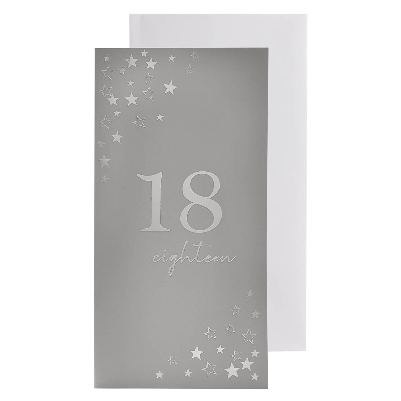 Silver Birthday Money Wallet and Envelope – 18th birthday