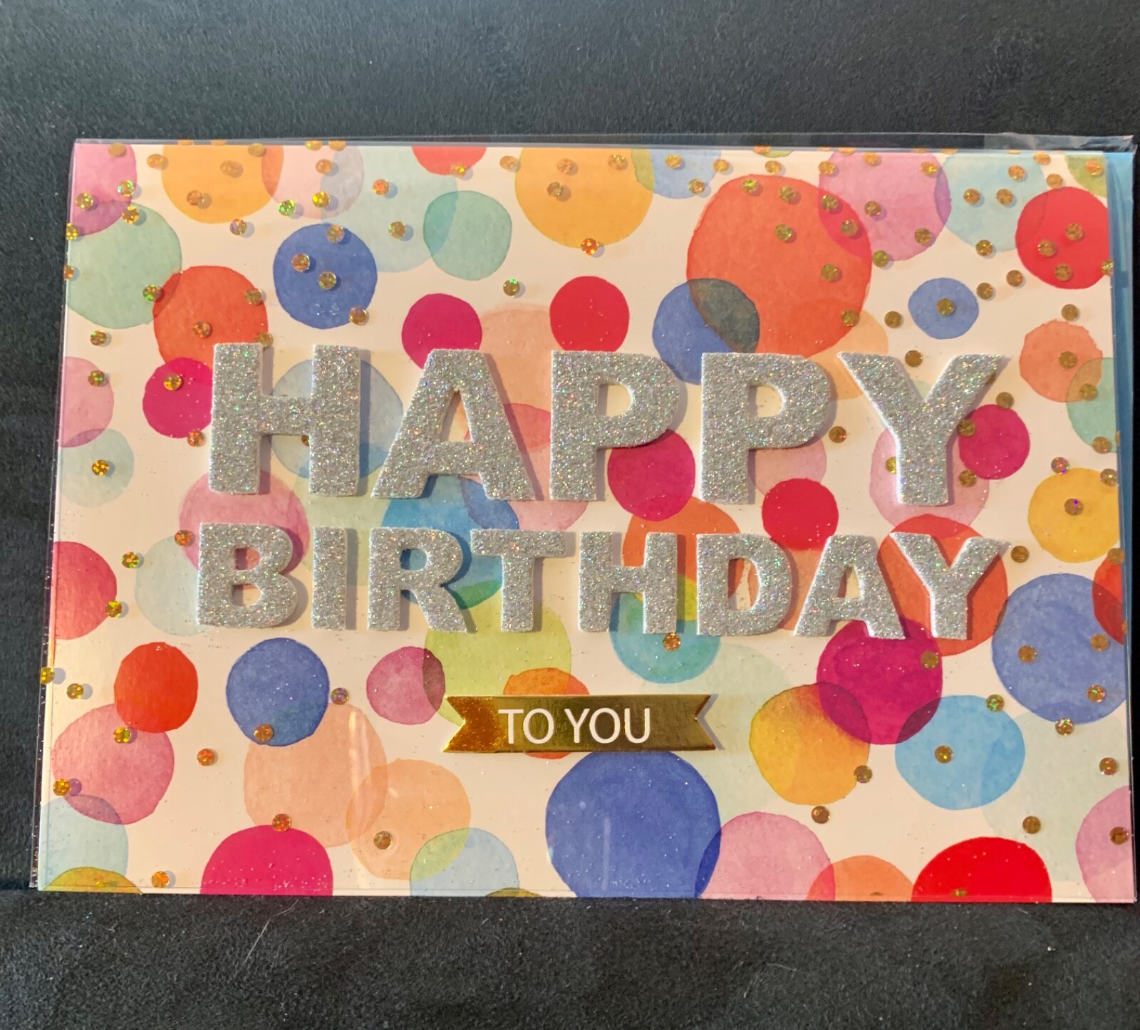 Happy Birthday Card! 3D Colorful Amazing Day! By Burgoyne