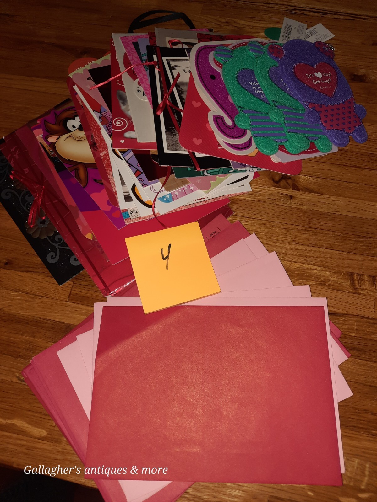 Lot of 40+ Hallmark valentine’s day Greeting Cards – New – Variety of designs
