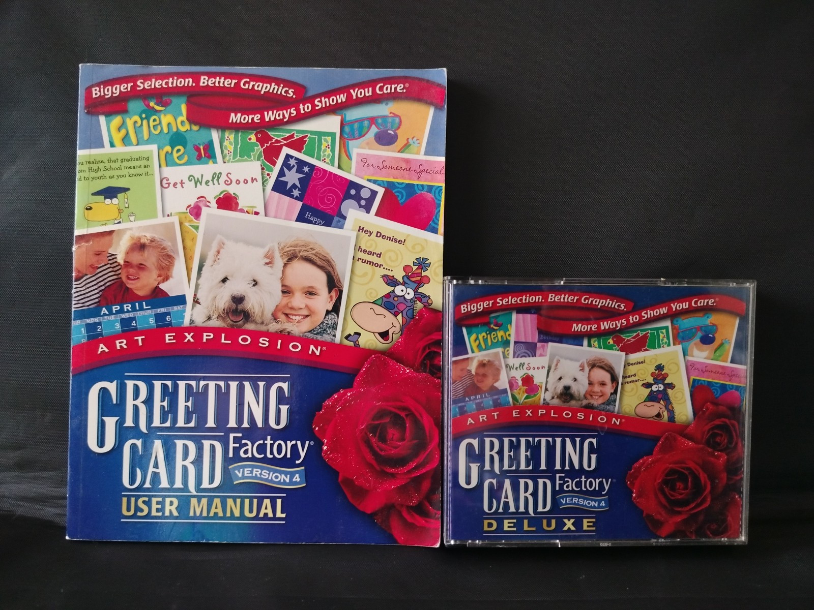 Art Explosion: Greeting Card Factory Deluxe Version 4 Includes 5 Discs & Manual