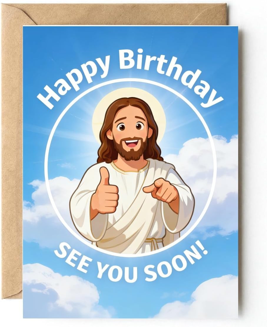 Funny Birthday Cards for Men, Women, Husband, Wife, Brother, Sister, Best Friend