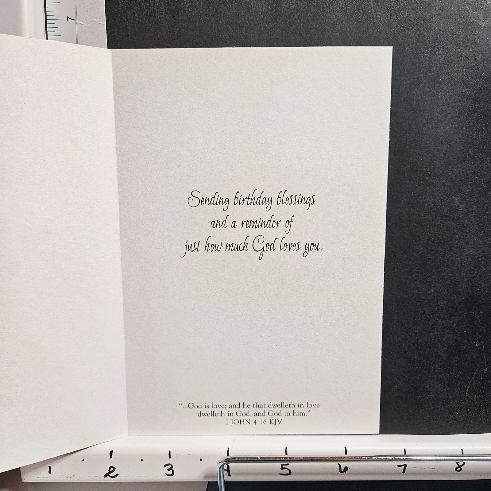 CELEBRATING YOUR BIRTHDAY Religious Greeting Card 4.5″ x 6.5″