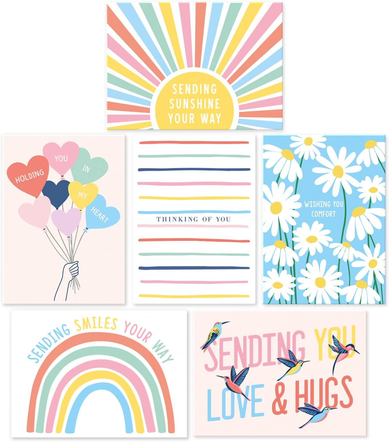 Thinking of You Cards with Envelopes. Set of 24 Boxed Greeting Cards Thinking…