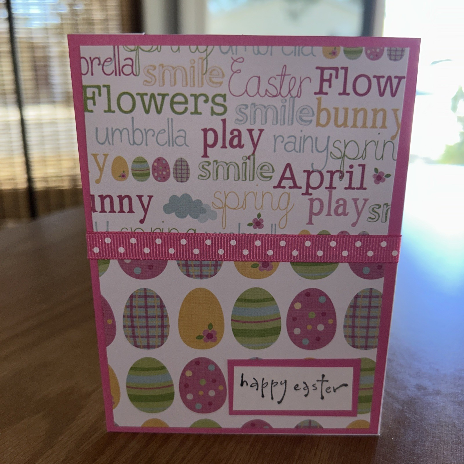 Happy Easter greeting Card