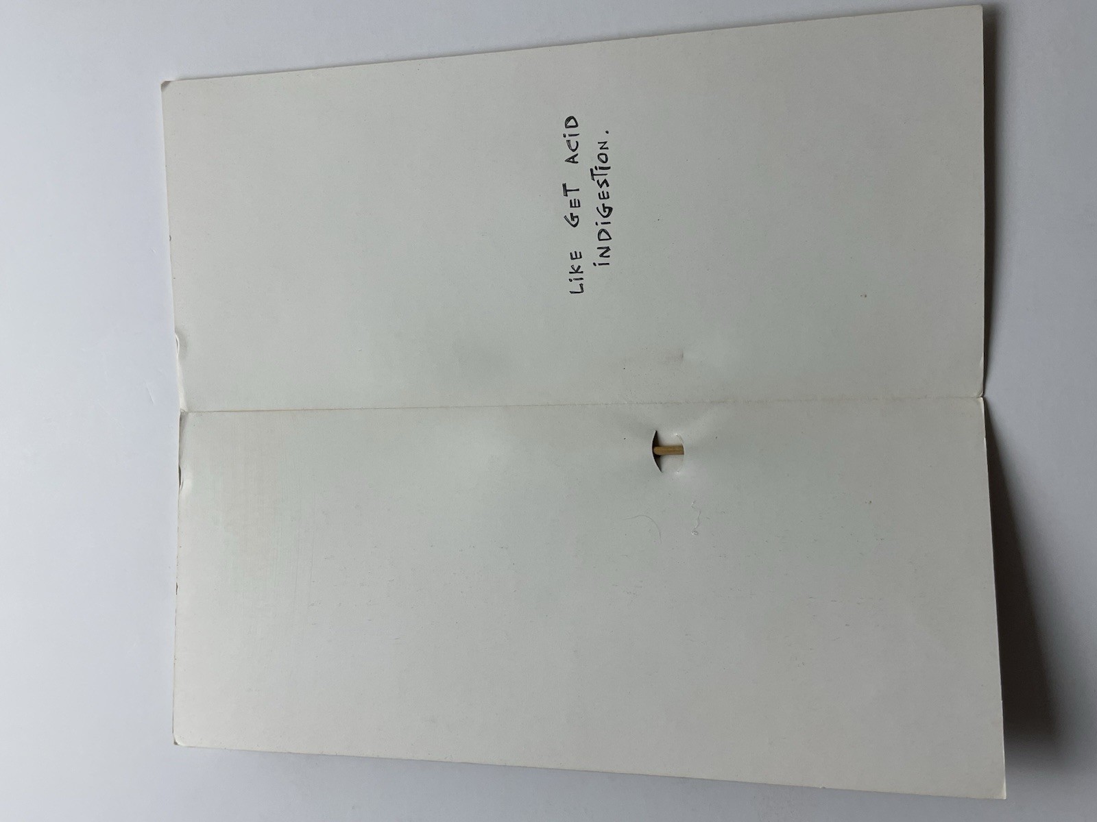 1970’s Paul Coker Jr Hallmark Contemporary Greeting Card Vintage Flag