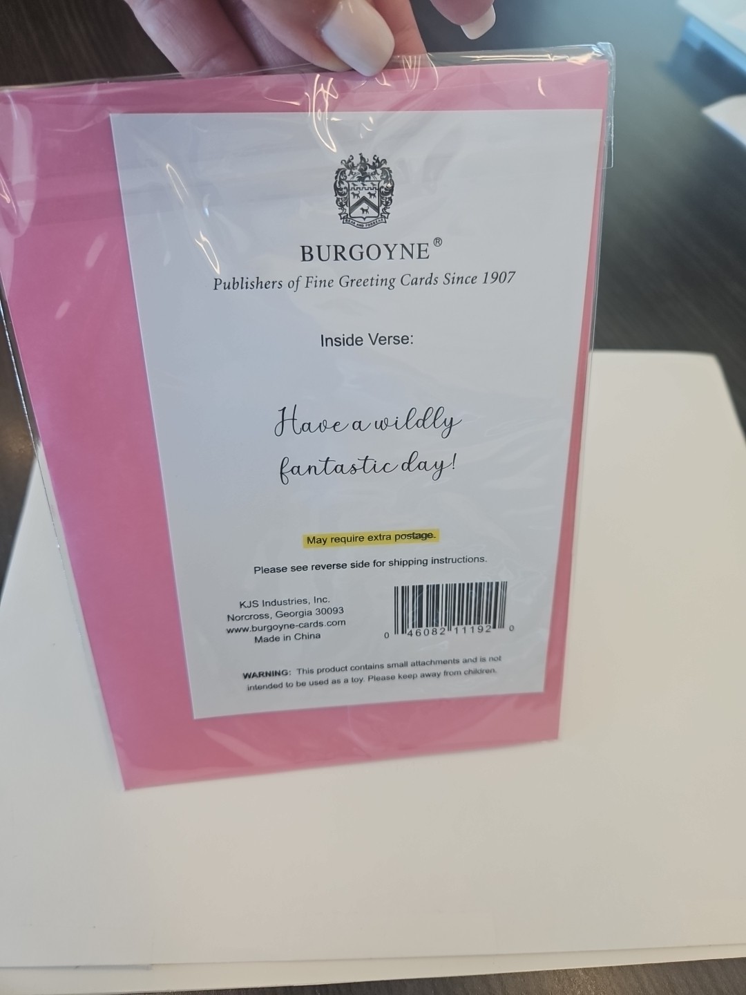 Greeting Cards Lot of 10 Burgoyne BRAND NEW SEALED 3D W/Envelopes Variety C05