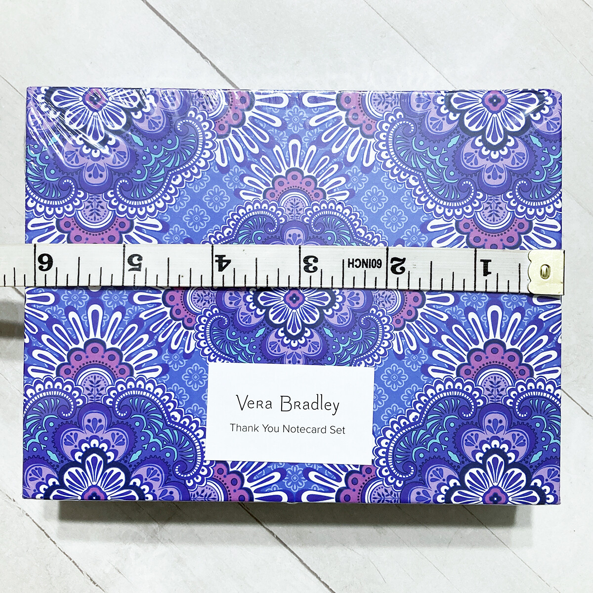 Vera Bradley Thank You Note Cards Box Set of 10 Retired