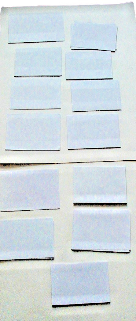 Lot of 50 New White Greeting Card Envelopes Various Sizes